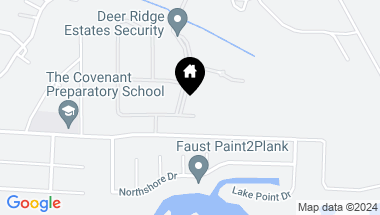 Map of 2 Deer Ridge Estates Boulevard, Kingwood TX, 77339