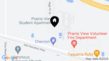 Map of 45625/45627 Chapman Lane # 22, Prairie View TX, 77445