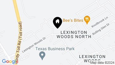 Map of 2211 Lexington Woods Drive, Spring TX, 77373