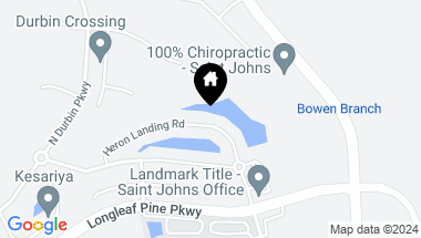 Map of 240 HERON LANDING Road, St Johns FL, 32259