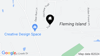 Map of 2219 TRAILWOOD Drive, Fleming Island FL, 32003