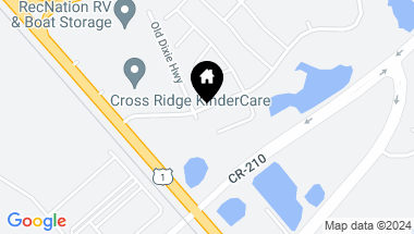 Map of 789 CROSS RIDGE DR, PONTE VEDRA FL, 32081