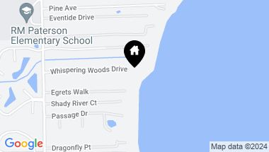 Map of 132 WHISPERING WOODS Drive, Fleming Island FL, 32003