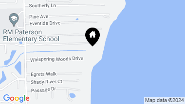 Map of 129 WHISPERING WOODS Drive, ORANGE PARK FL, 32003