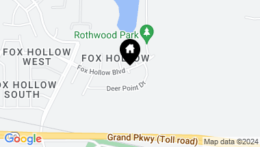 Map of 0 Fox Hollow Bv, Spring TX, 77389