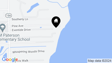 Map of 180 EVENTIDE Drive, Fleming Island FL, 32003