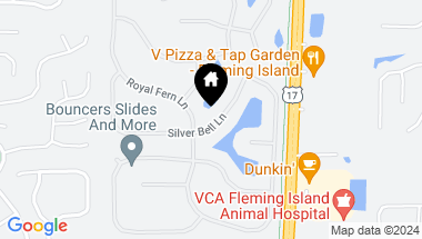Map of 1539 SILVER BELL Lane, Fleming Island FL, 32003