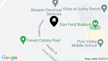 Map of 22519 Fosters Park Court, Porter TX, 77365