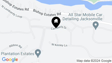 Map of 624 FENWICK Lane, ST JOHNS FL, 32259
