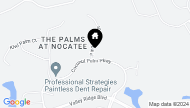 Map of 36 PINDO PALM Drive, Ponte Vedra FL, 32081