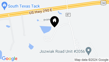 Map of TBD Jozwiak Rd, Chappell Hill TX, 77426