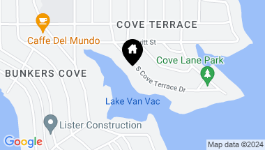 Map of 213 S Cove Terrace Drive, Panama City FL, 32401