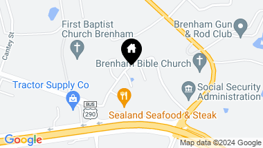 Map of 2703 Cypress Circle, Brenham TX, 77833