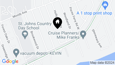 Map of 2839 CEDARCREST Drive, Orange Park FL, 32073