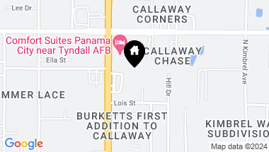 Map of 230 N Tyndall Parkway, Panama City FL, 32404