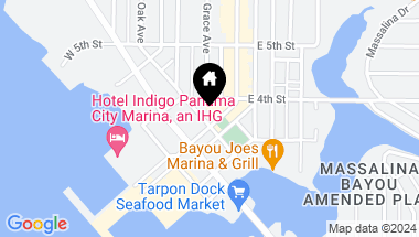 Map of 201 Harrison Avenue, Panama City FL, 32401