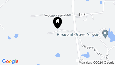 Map of 251 Chappell Grove Lane, Chappell Hill TX, 77426