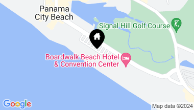 Map of 9716 Beach Boulevard, Panama City Beach FL, 32408