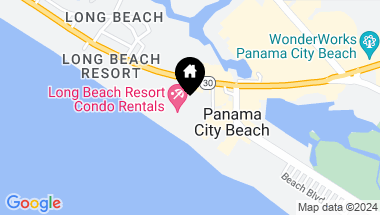 Map of 10513 Front Beach Road 806, Panama City Beach FL, 32407