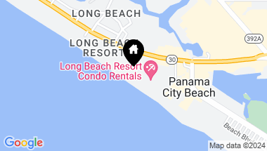 Map of 10515 Front Beach 901, Panama City Beach FL, 32407