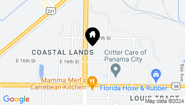 Map of 1602 Martin Luther King Boulevard, Panama City FL, 32405