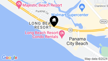Map of 10509 Front Beach Road 406, Panama City Beach FL, 32407