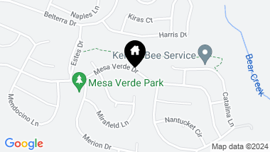 Map of 13318 Mesa Verde DR, Austin TX, 78737