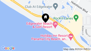 Map of 11619 Front Beach Road 212, Panama City Beach FL, 32407
