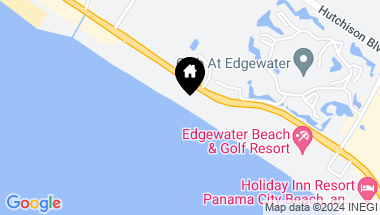 Map of 11807 Front Beach Road 1-2104, Panama City Beach FL, 32407