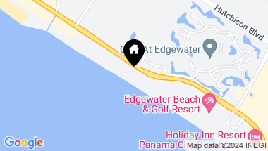 Map of 11807 Front Beach Road, 1-2104, Panama City Beach FL, 32407