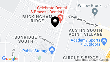 Map of 101 Clearday DR # 101, Austin TX, 78745