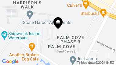 Map of 11715 Seashore Lane, Panama City Beach FL, 32407