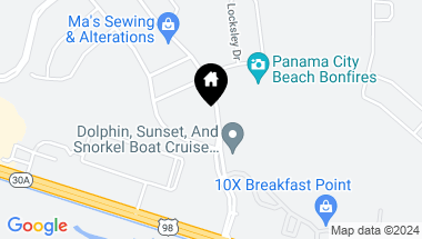 Map of 303 Breakfast Point Boulevard, Panama City Beach FL, 32407