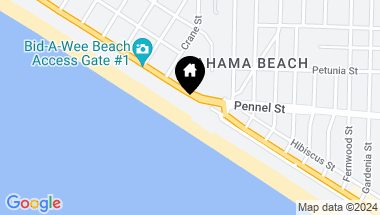 Map of 13637 Front Beach Road, Panama City Beach FL, 32413