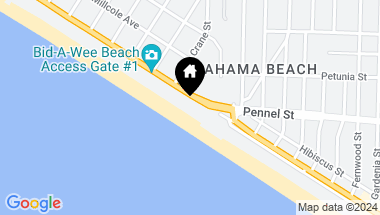 Map of 13643 Front Beach Road, Panama City Beach FL, 32413