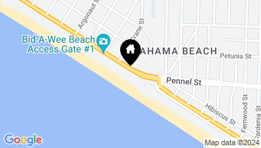 Map of 13653 Front Beach Road, Panama City Beach FL, 32413