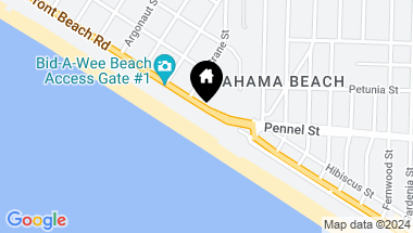 Map of 13647 Front Beach Road, Panama City Beach FL, 32413