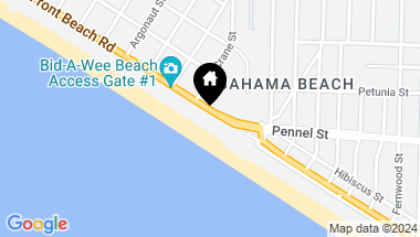 Map of 13657 Front Beach Road, Panama City Beach FL, 32413
