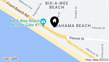 Map of 13654 Front Beach Road, Panama City Beach FL, 32413