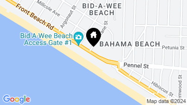 Map of 13662 Front Beach Road, Panama City Beach FL, 32413