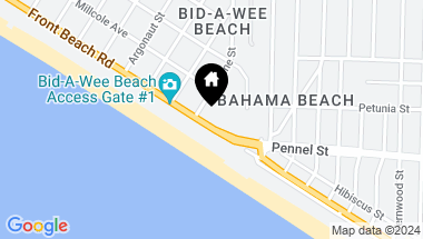 Map of 13656 Front Beach Road, Panama City Beach FL, 32413