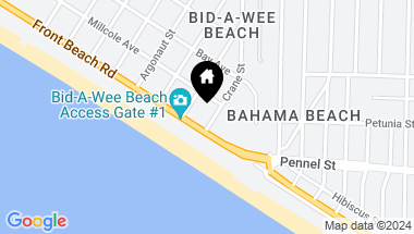 Map of 101 Crane Street, Panama City Beach FL, 32413
