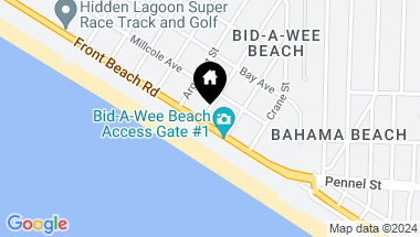 Map of 13826 Front Beach Road, Panama City Beach FL, 32413