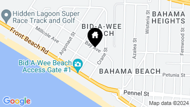 Map of 503 Albatross Street, Panama City Beach FL, 32413