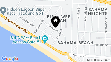 Map of 501 Albatross Street, Panama City Beach FL, 32413