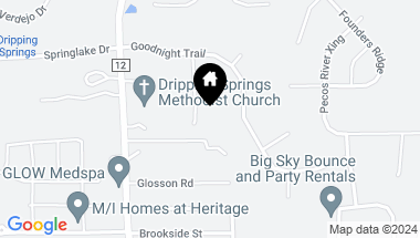 Map of 231 Loving TRL, Dripping Springs TX, 78620