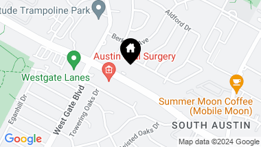 Map of 2500 W William Cannon DR # 607, Austin TX, 78745