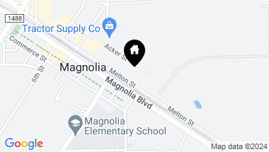 Map of 210 Melton Street, Magnolia TX, 77354