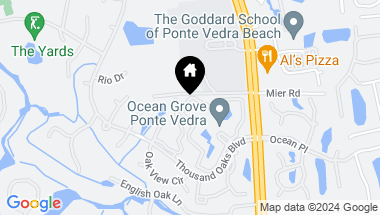 Map of 15 ARBOR CLUB Drive, 106, Ponte Vedra Beach FL, 32082