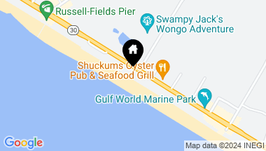 Map of 15727 FRONT BEACH 31 Road 31, Panama City Beach FL, 32413